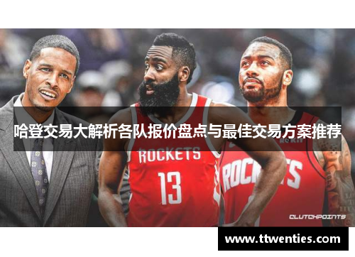 哈登交易大解析各队报价盘点与最佳交易方案推荐