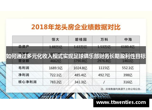 如何通过多元化收入模式实现足球俱乐部财务长期盈利性目标